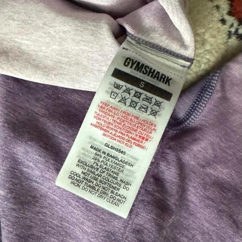 Gymshark Adapt Ombre Seamless Shorts in purple/pink marl - Picture 5 of 5